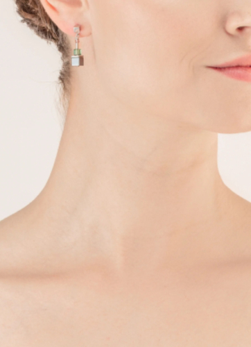 Фото Серьги Blue-Green-Lilac Coeur de Lion 5020/21-0754