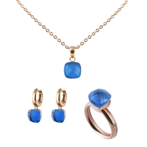 Фото Серьги Firenze Qudo 300299 BL/RG