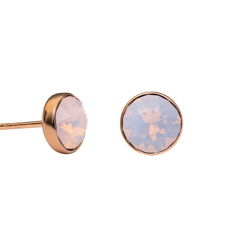 Фото Пусеты Rose Water Opal Kristal Fiore Luna SWE297 RWO RG