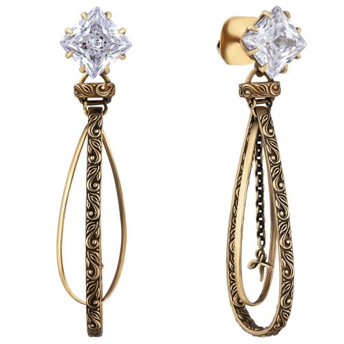 Фото Серьги VIVIENNE Fiore di Firenze OR1605 CRYSTAL