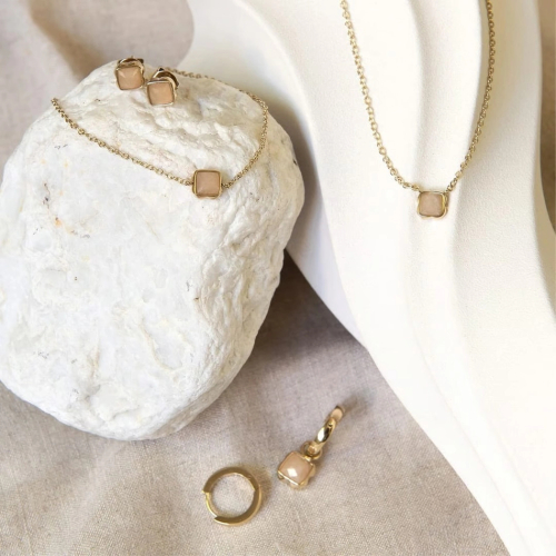 Фото Колье Cream jade Coeur de Lion 1301/10-1424