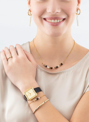 Фото Браслет Black-Gold Coeur de Lion 5076/30-1316