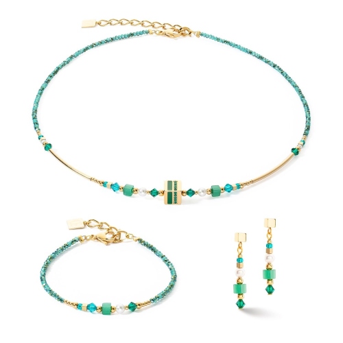 Фото Колье Green-Gold Coeur de Lion 4355/10-0516