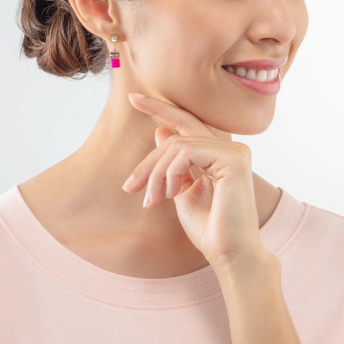 Фото Серьги Pink-Gold Coeur de Lion 3038/21-0416