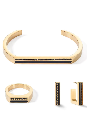 Фото Серьги Black-Gold Coeur de Lion 0133/21-1316