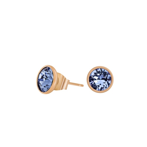 Фото Пусеты Light Sapphire Kristal Fiore Luna SWE297 LS RG