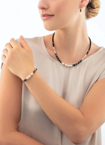 Фото Колье Black-White Coeur de Lion 1132/10-1314