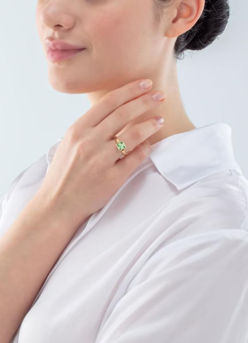 Фото Кольцо Green-Gold Coeur de Lion 0500/40-0516 58