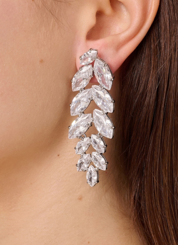 Фото Серьги BANYAN SS CRYSTAL Dyrberg Kern 470038