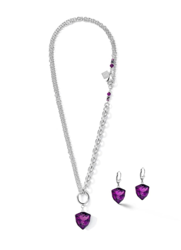 Фото Колье Magic Crystal Amethyst Coeur de Lion 5054/10-0824