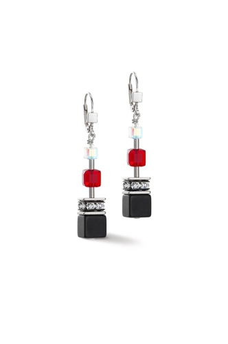 Фото Серьги Black-Red Coeur de Lion 4530/20-1303