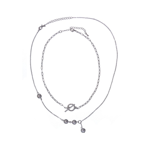 Фото Колье Moon Paris Kids комплект из двух цепей MK-22.12-005 серебристый