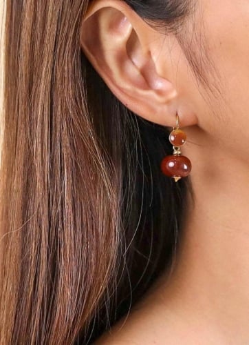 Фото Серьги Les Essentiels Pebbles Nature Bijoux 12-79757