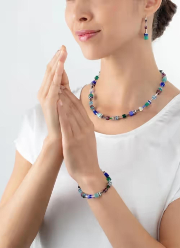 Фото Браслет Turquoise-Purple Coeur de Lion 2838/30-0608