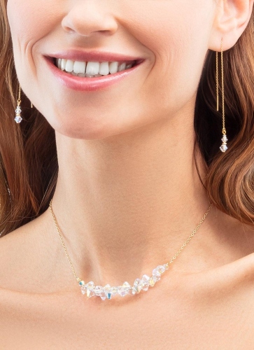 Фото Колье Танцующие кристаллы Coeur de Lion 4633/10-1816