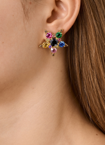 Фото Серьги GEMINI SG RAINBOW Dyrberg Kern 450003