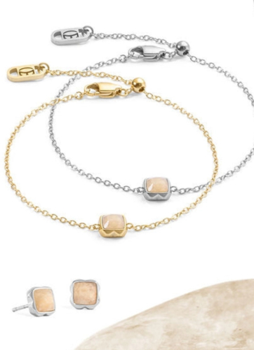 Фото Серьги Cream jade Coeur de Lion 1301/21-1424