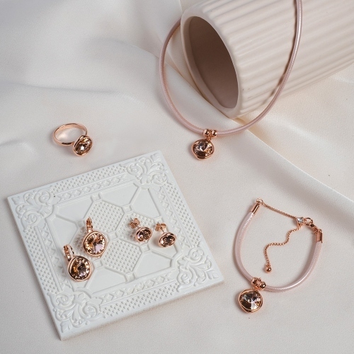 Фото Пусеты Vintage Rose FIORE LUNA Crystal Gold Fiore Luna A1909.5 R/RG