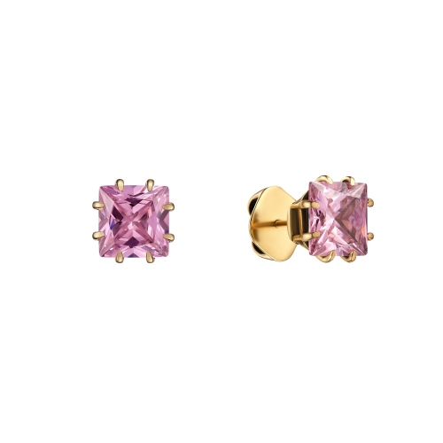 Фото Серьги пусеты VIVIENNE Fiore di Firenze OR1606 ROSA PICCOLO