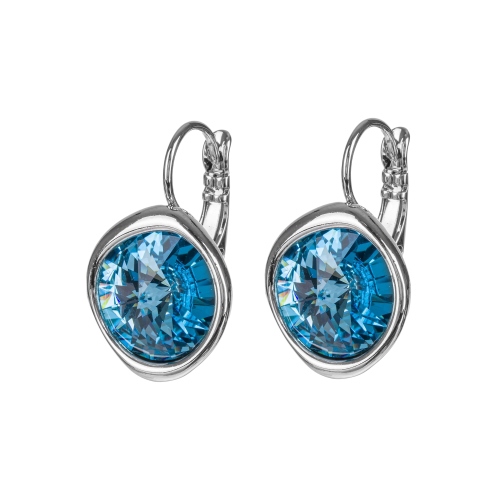 Фото Серьги Aquamarine Fiore Luna A1902.M22 BL/S