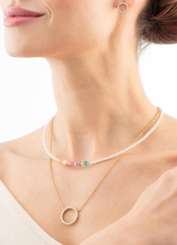 Фото Колье Светящийся Круг Coeur de Lion 2057/10-1816