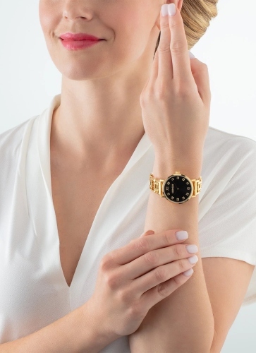 Часы Gold-Black Coeur de Lion 7612/74-1613
