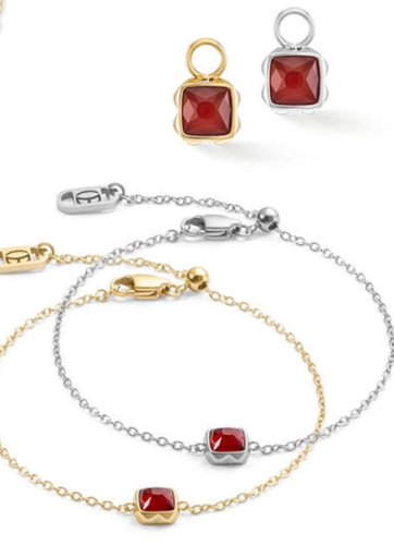 Фото Серьги Red agate Coeur de Lion 1301/21-0300