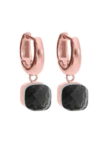 Фото Серьги Firenze smoked topaz 300144 BR/RG