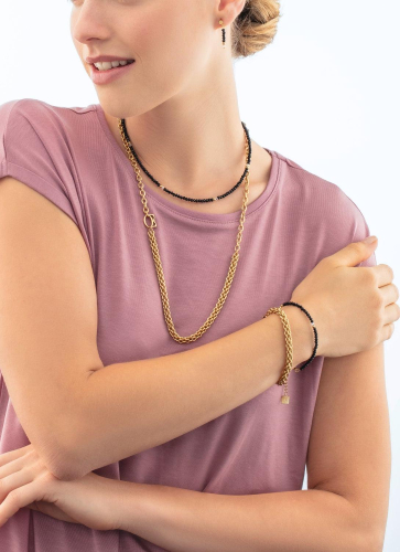 Фото Цепь Mesh Chain gold Coeur de Lion 0800/10-1600