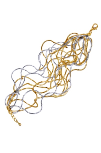 Фото Браслет Silver/Gold Uvelina BS05 0602GR-00B
