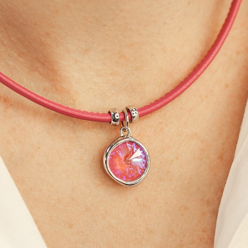 Фото Колье Lotus Pink Delite Kristal Fiore Luna B1902.7 R/S