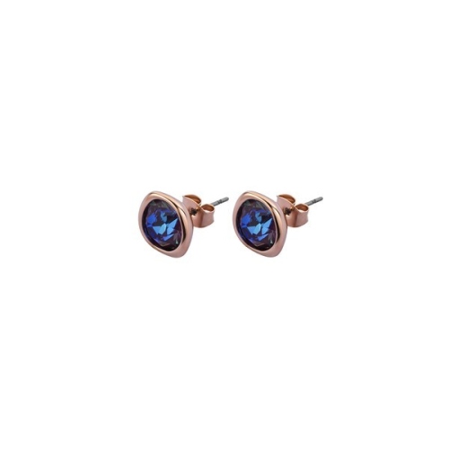 Фото Пусеты Royal Blue Delite Kristal Fiore Luna A1909.23 BL/RG
