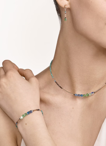 Фото Браслет Shades Of Green-Petrol Coeur de Lion 5027/30-0537