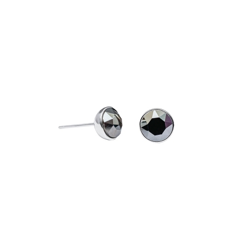 Фото Пусеты Crystal Light Chrome Kristal Fiore Luna SWE298 CLC S