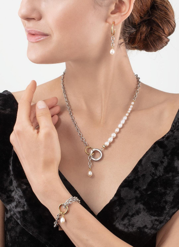 Фото Браслет bicolor Coeur de Lion 1104/30-1426