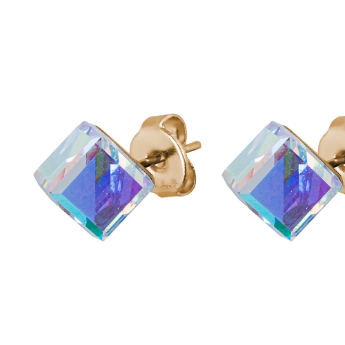 Фото Пусеты Crystal AB Fiore Luna Classic SWE0127/2 AB G