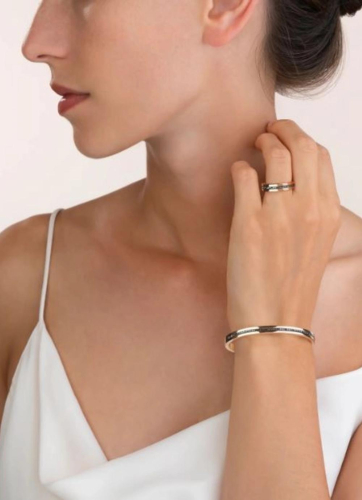 Фото Кольцо Anthracite-Rosegold Coeur de Lion 0226/40-1223 55