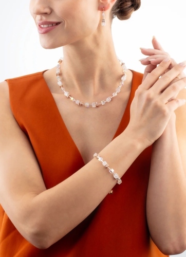 Фото Колье White-Rose Gold Coeur de Lion 3018/10-1425