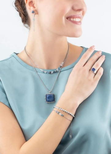 Фото Кольцо Blue-Silver Coeur de Lion 1200/40-0717 60
