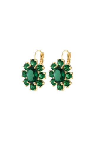 Фото Серьги Dyrberg Kern VALENTINA SG GREEN 390073