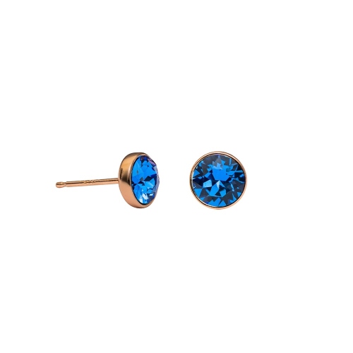 Фото Пусеты Sapphire Kristal Fiore Luna SWE297 SA RG