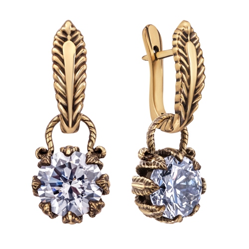 Фото Серьги SIGNORE DEI MARI Fiore di Firenze OR2033 CRYSTAL