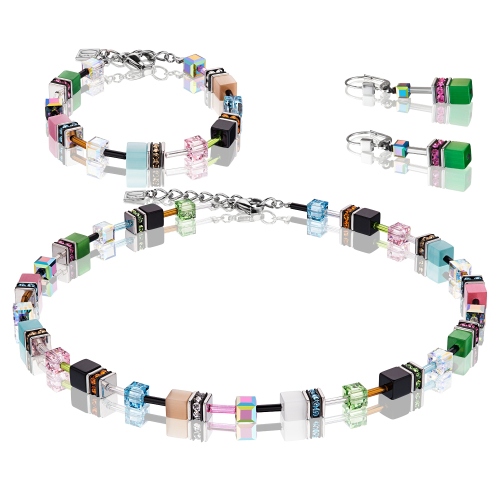 Фото Колье Multicolour Pastel Coeur de Lion 2838/10-1537