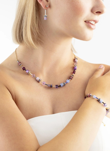 Фото Колье Purple-Blue Coeur de Lion 3030/10-0807