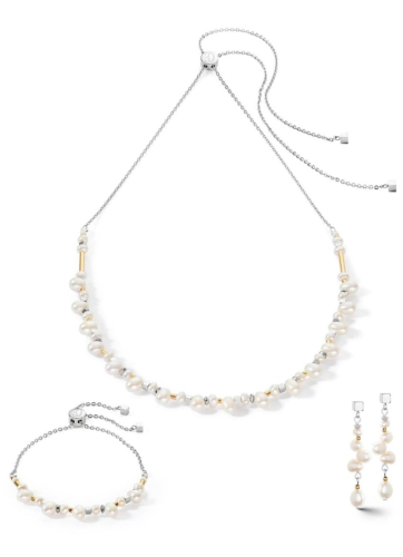 Фото Колье White bicolor Coeur de Lion 1106/10-1426