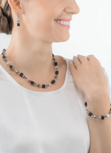 Фото Браслет Black-Crystal Coeur de Lion 4018/30-1318