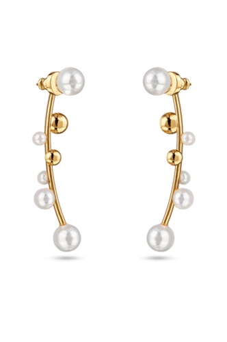 Фото Серьги Silver/Gold Uvelina MG00 0060G-01E