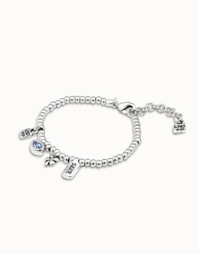 Фото Браслет I'm waiting 4 U Blue с серебром UNOde50 PUL2255AZUMTL0M