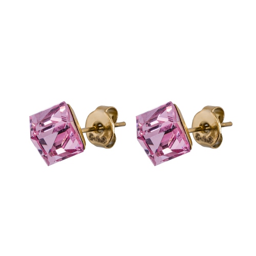 Фото Пусеты Crystal Pink Fiore Luna Classic SWE0127/2 P G