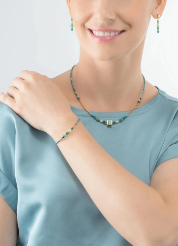 Фото Колье Green-Gold Coeur de Lion 4355/10-0516